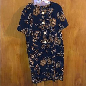 Sag Harbor Navy Dress
